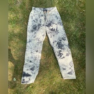 Urban outfitters tie dye jeans